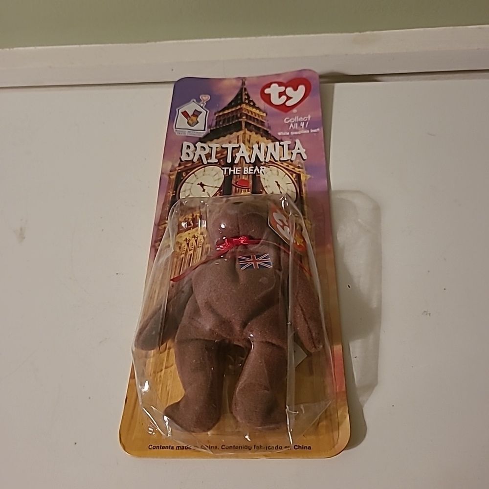 Ty 1999 McDonald's Brittania The Bear